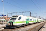 Triebwagen  Pendolino  im Bf Turku am 20.04.2018