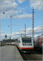 Zwei VR Sm 3  Pendolino  in Doppeltraktion erreichen Helsinki.
29. April 2012