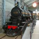 Dampflok der VR-Baureihe Tr2, No.1319 im Finnischen Eisenbahnmuseum in Hyvinkää, 14.4.13    Gebaut im Februar 1947 von der American Locomotive Company (Alco) in Schenectady, NY, als No.