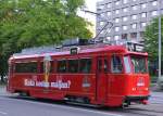 Party-Straenbahn in Helsinki am 06.06.2012.