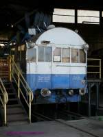 CASTAN, ein historischer franzsischer Tunneligel (also ein Messfahrzeug zur berprfung des Tunnelquerschnitts).