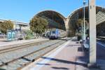 SNCF: Gare de Nice Ville / Nizza Hauptbahnhof (voie / Gleis C und D) am 11.