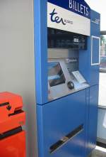 Nahverkehr Fahrkartenautomat in Obernai.