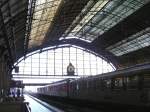 Blick in die historische Bahnhofshalle des Bahnhofs Bordeaux St.