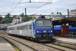 TER Franche-Comté z9510 in Richtung Besançon wartet im Bhf Dijon auf Abfahrt.