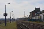 Blick auf den Bahnhof Lauterbourg.