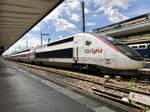 TGV Lyria 4405 am 4.6.17 im Gare de Lyon.