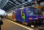SNCF Baureihe Z 5600, Triebwagen Z 5627, Paris Gare de Lyon, 8.10.2012.