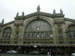 Der Haupteingang des Gare du Nord am 28.2.2008