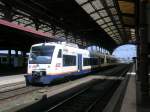 Bis nach Straburg kommen die Triebwagen der Ortenau S-Bahn 17.08.05