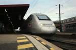 Am 19.10.2011 war ich in Strabourg. Hier zu sehen der TGV Paris Est - Mnchen Hbf.