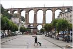 Die Brcke von Morlaix quert das Tal mit der Stadt in 62m Hhe.