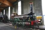 Eisenbahnmuseum Mulhouse/F.Der  Franzsische Adler  L`AIGLE von Stephenson 1846.Mulhouse,16.08.05