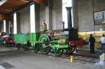 Eisenbahnmuseum Mulhouse/F.Die Saint Pierre Nr.33 von 1844 Mulhouse,16.08.05