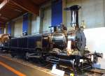 Dampflok Nr.312  Ladour  von 1856, Eisenbahnmuseum Mhlhausen (Mulhouse), Sept.2012