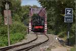 Dollertalbahn, ein kaum bekanntes Museumsjuwel.

020+020T systme Mallet n 10416 berquert die Dollerbrcke. Burnhaupt, August 2017.