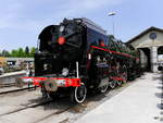 MIKADO - Ex. SNCF Dampflok 141.R.1244 ausgestellt in Brugg im Bahnpark am 26.05.2018