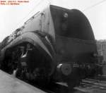 SNCF - Paris Nordbahnhof in 1952 - Eine 232 S konnte man nur auf den Strecken der Rgion Nord treffen.