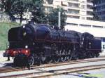 Verein 241 A 65 ex SNCF Dampflok - Lausanne CFF - 21.08.1999