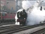 Verein 241.A.65, Lok 241.A.65 beim rangieren in Bellinzona am 11.01.03