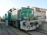 Dieselelektrische Rangierlok BB (4) 60078 fr die SNCF.