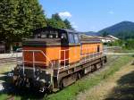 Frankreich, Languedoc, Gard, Bahnhof von Saint-Jean-du-Gard,  Train à vapeur des Cévennes  von Anduze nach Saint-Jean-du-Gard.