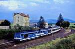 SNCF BB67574 + BB67554, Saint Georges d’Aurac, 5958, 24.09.1995.
