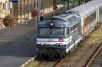 Ein  Oldtimer  der SNCF in Sarreguemines...