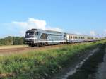 BB 67591 mit dem zweiten Corailzug nach Sarreguemines.