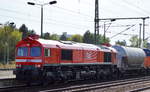 MEG 077 023-5 (92 87 0077 023-5 F-MEG) mit Zementstaubzug (leer) am 11.09.18 Bf.