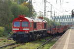 BRLL 077 012-8 in Diensten von DBC kommt mit einem Stahlbrammenzug in Recklinghausen-S�d eingefahren um dort Kopf zu machen 3.10.2026