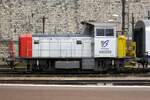 Y 8286 steht am2 Juni 2014 in Dijon-Ville und tragt als einzige deren Baureihe die Farben von Bourgogne.