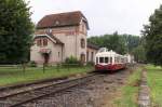 Eisenbahnromantik vom Feinsten, dies erlebten wir auf unserer Fahrt mit dem Picasso auf der Strecke Attigny - Challerange am 24 August 2013.