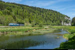 X2816 der Association l'autorail X2800 du Haut-Doubs am 1.