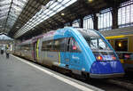 SNCF Baureihe X 72500, Triebwagen X 72564, Paris Gare d'Austerlitz, 9.10.2012.