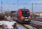 Ein SNCF  Baleine Bleu , obwohl er DB verkehrsrot ist, macht sich auf den Weg ber die franzsische Grenze nach Forbach.