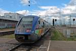 Ausfahrt von SNCF X73908 und X73903 am 21.06.2013 aus Offenburg als RB 86382 nach Strasbourg.