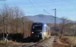 X73906 als RB 87486 (Müllheim(Baden)-Mulhouse Ville) bei Müllheim 10.12.13