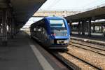 Nachschuss auf SNCF X 73527, als dieser bei der Einfahrt als TER in den Bahnhof von Mulhouse Ville war.