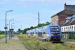 Nachschuss auf 73 916, 73 908 und 73 907 in Lauterbourg auf ihrer Fahrt nach Stra�burg.

Lauterbourg 17.08.2024