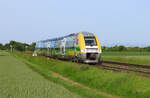 Holtzheim - 24. Mai 2026 : X 76830 am TER 831664 von Strassburg nach Barr.