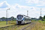 84803 f�hrt in Lauterbourg aus in Richtung Stra�burg.

Lauterbourg 17.08.2024