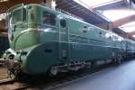 SNCF BB9004 Weltrkordlokomotive. Sie erreichte mit ihrer Schwesterlokomotive am 29.03.1955 331 kmh.
Mulhouse Mai 2007 Erb.: Forges et Ateliers de Constructions de Jeumont 1954 / 1.5kV DC / 4920PS / 83.0t / 140kmh (331kmh)