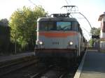 BB 9319    mit einem Regionalzug aus Arcachon im Bahnhof Le Teich      Le Teich   17.09.2004