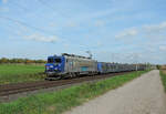 Hochfelden - 10. Oktober 2022 : Die 22305 und seine beide RRR am Zug 830120 von Strassburg nach Zabern.