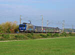 Schwindratzheim - 20. Oktober 2026 : BB 22235 mit der RRR Garnitur 302 am TER 832020 von Selestat nach Saverne.