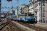 525238 mit Reisezug am 30.06.2009 in Genf