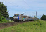 Mommenheim - 21. Mai 2026 : Die 26066 am TER 839172 von Strasburg nach Paris-Est.