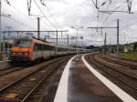 Die SNCF BB26232 zieht den Intercité3640 von Brive-la-Gaillarde nach Paris-Austerlitz.