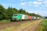 Dettwiller - 28 Juni 2026 : BB 27009 mit dem Kombi 45209 von Hendaye nach Strassburg Rheinhafen.